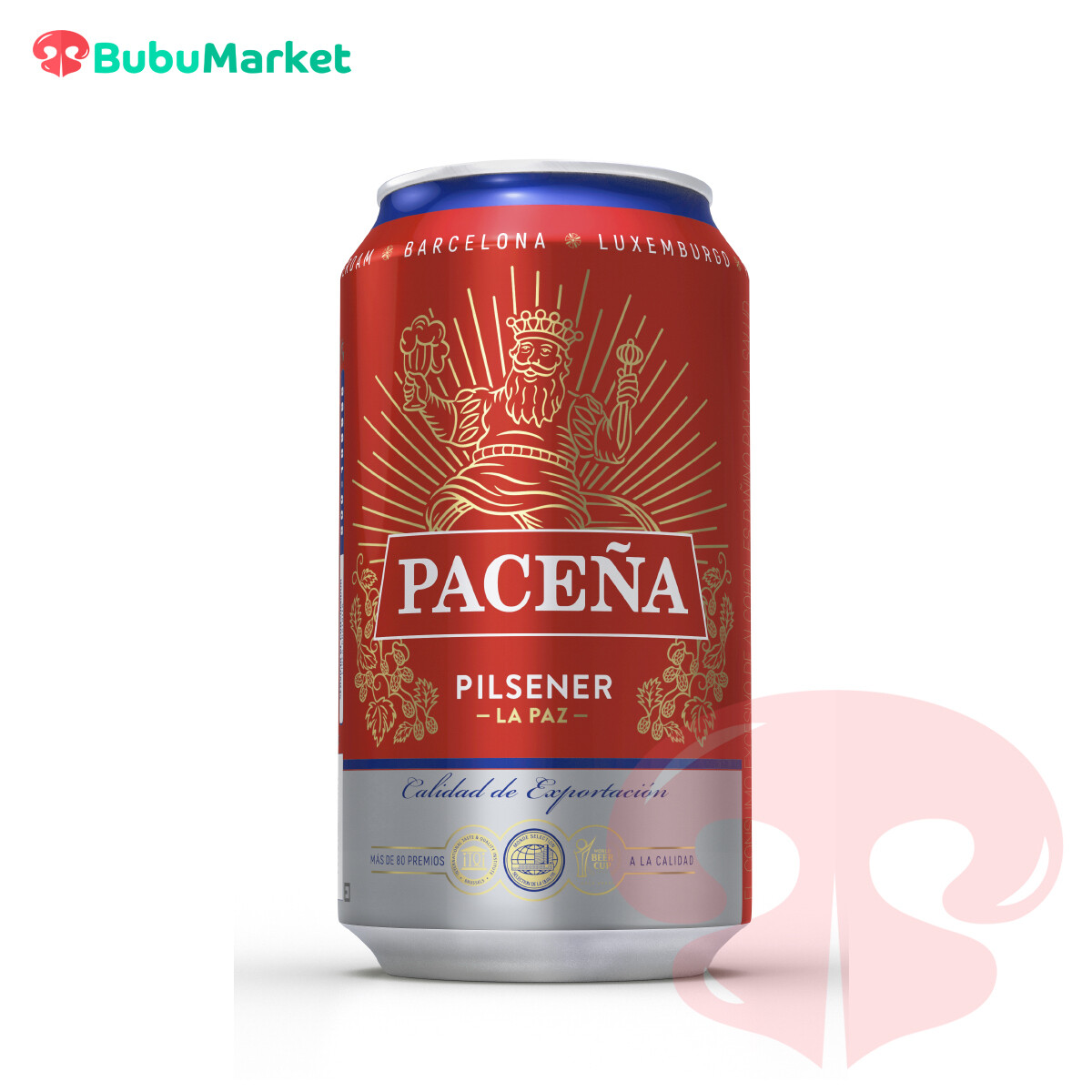 CERVEZA PACEÑA EN LATA PILSENER 354 CC. CERVEZA PACEÑA EN LATA PILSENER 354 CC.