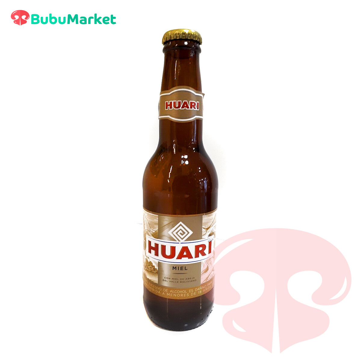 CERVEZA HUARI MIEL 330 ML. CERVEZA HUARI MIEL 330 ML.