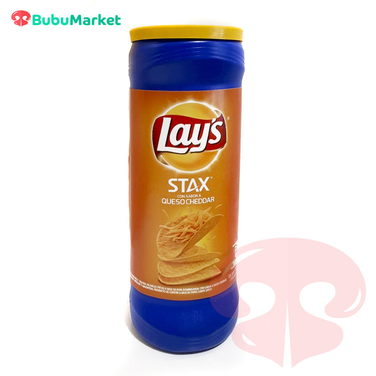PAPAS LAYS STAX QUESO CHEDDAR TUBO DE 156 GR. PAPAS LAYS STAX QUESO CHEDDAR TUBO DE 156 GR.