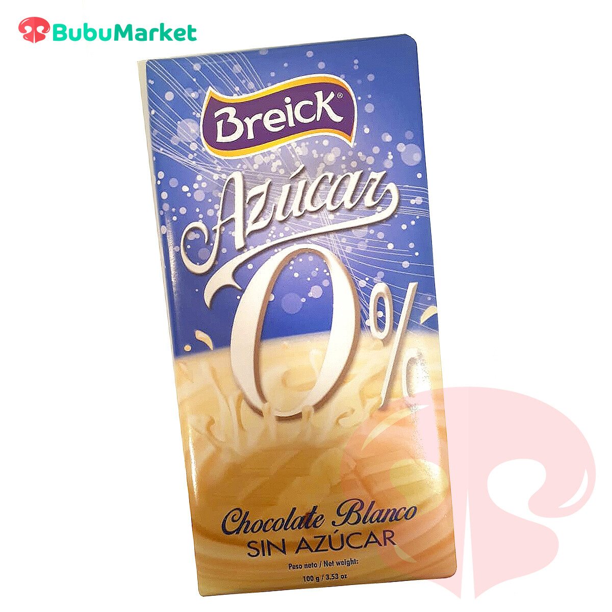 CHOCOLATE BREICK BLANCO 0% SIN AZUCAR CHOCOLATE BREICK BLANCO 0% SIN AZUCAR