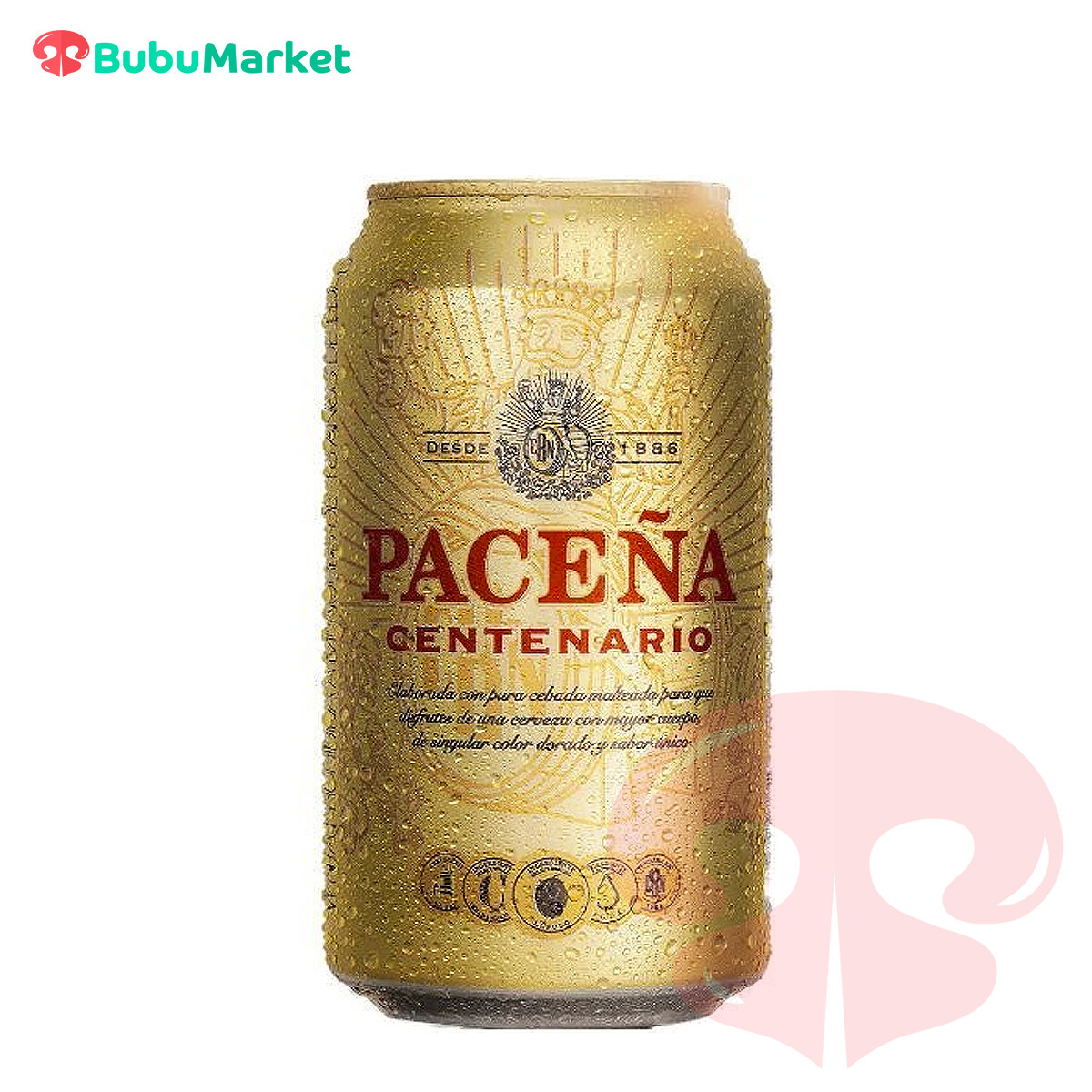 CERVEZA PACEÑA CENTENARIO EN LATA DE 354 ML. CERVEZA PACEÑA CENTENARIO EN LATA DE 354 ML.