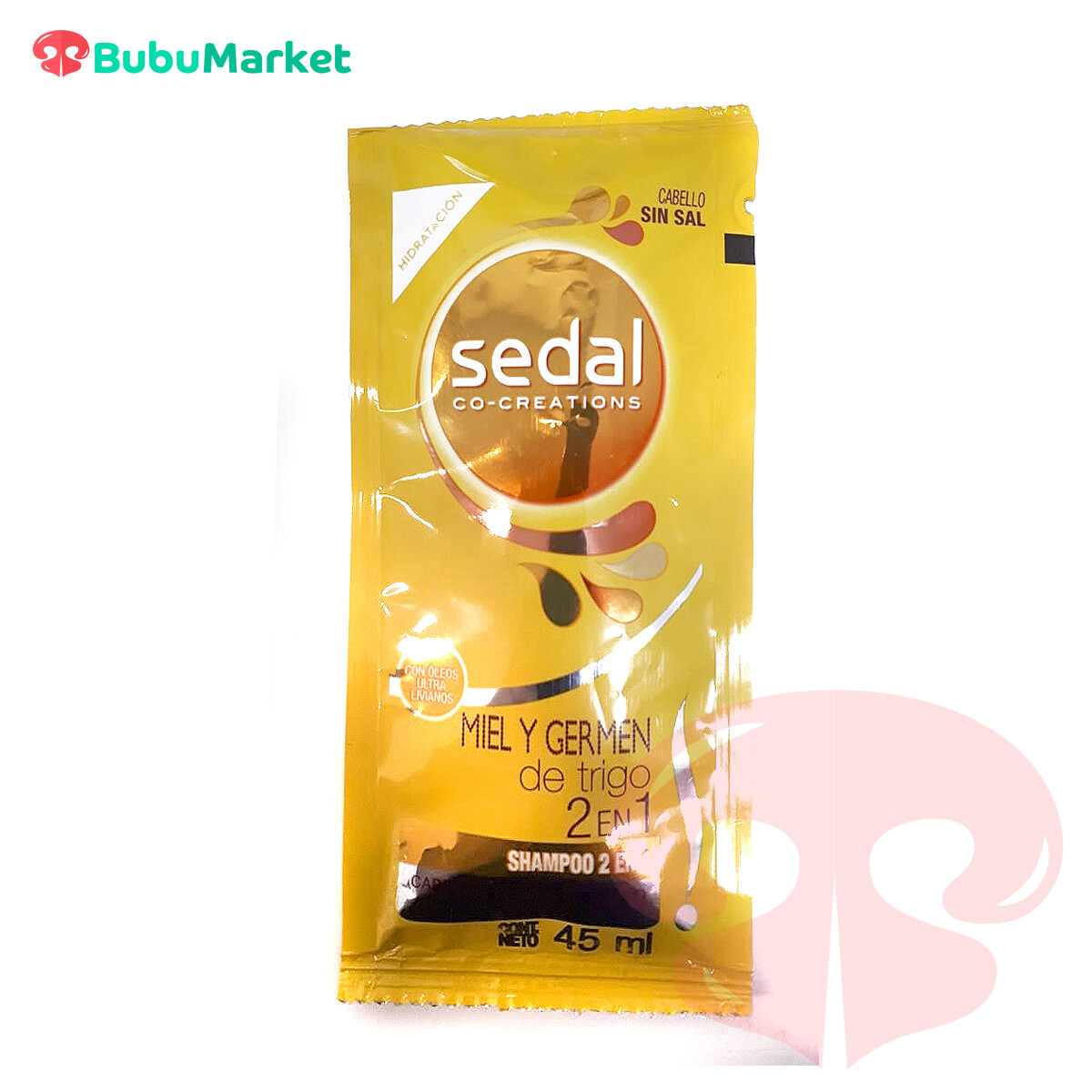 SHAMPOO SEDAL MIEL Y GERMEN DE TRIGO SACHET 45 ML. SHAMPOO SEDAL MIEL Y GERMEN DE TRIGO SACHET 45 ML.