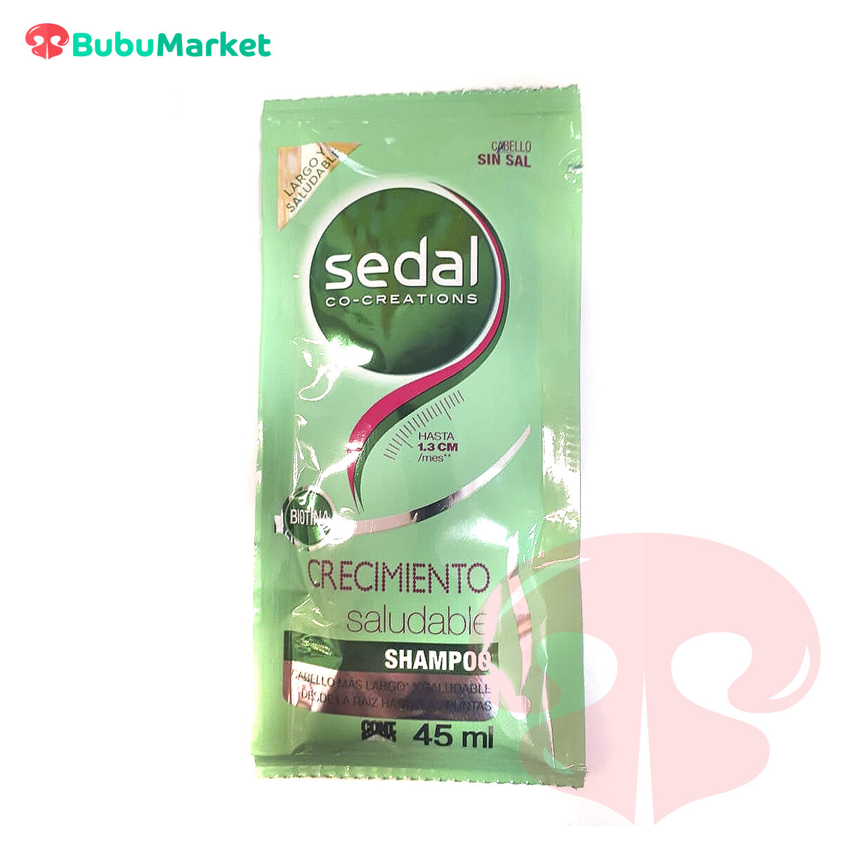 SHAMPOO SEDAL CRECIMIENTO SALUDABLE SACHET 45 ML. SHAMPOO SEDAL CRECIMIENTO SALUDABLE SACHET 45 ML.