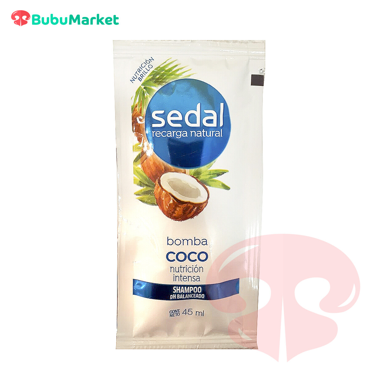 SHAMPOO SEDAL BOMBA COCO SACHET 45 ML. SHAMPOO SEDAL BOMBA COCO SACHET 45 ML.
