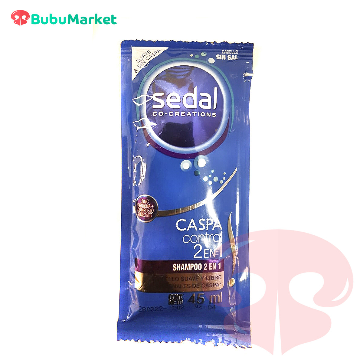 SHAMPOO SEDAL CASPA CONTROL 2 EN 1 SACHET 45 ML. SHAMPOO SEDAL CASPA CONTROL 2 EN 1 SACHET 45 ML.