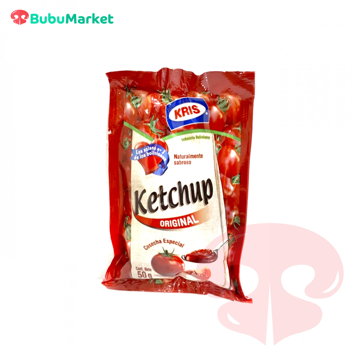 KETCHUP ORIGINAL KRIS SACHET DE 50 GR. KETCHUP ORIGINAL KRIS SACHET DE 50 GR.