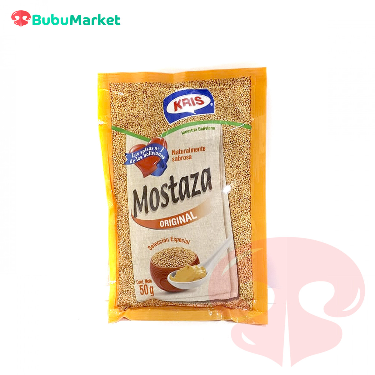 MOSTAZA ORIGINAL KRIS SACHET DE 50 GR. MOSTAZA ORIGINAL KRIS SACHET DE 50 GR.