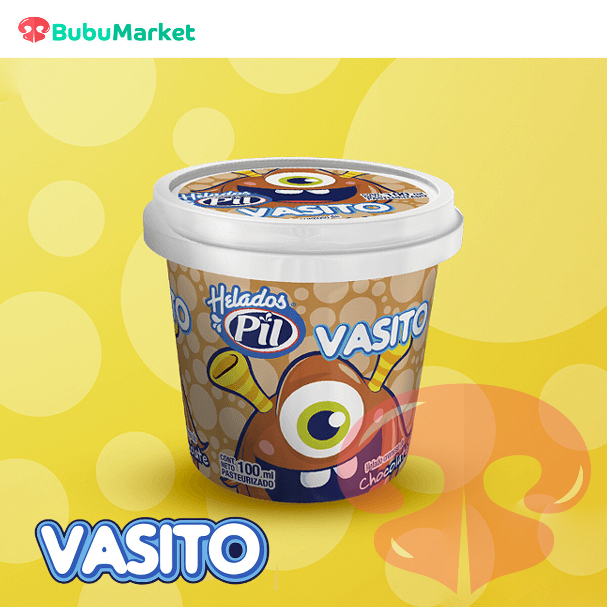 HELADO PIL VASITO DE CHOCOLATE 100 ML. HELADO PIL VASITO DE CHOCOLATE 100 ML.