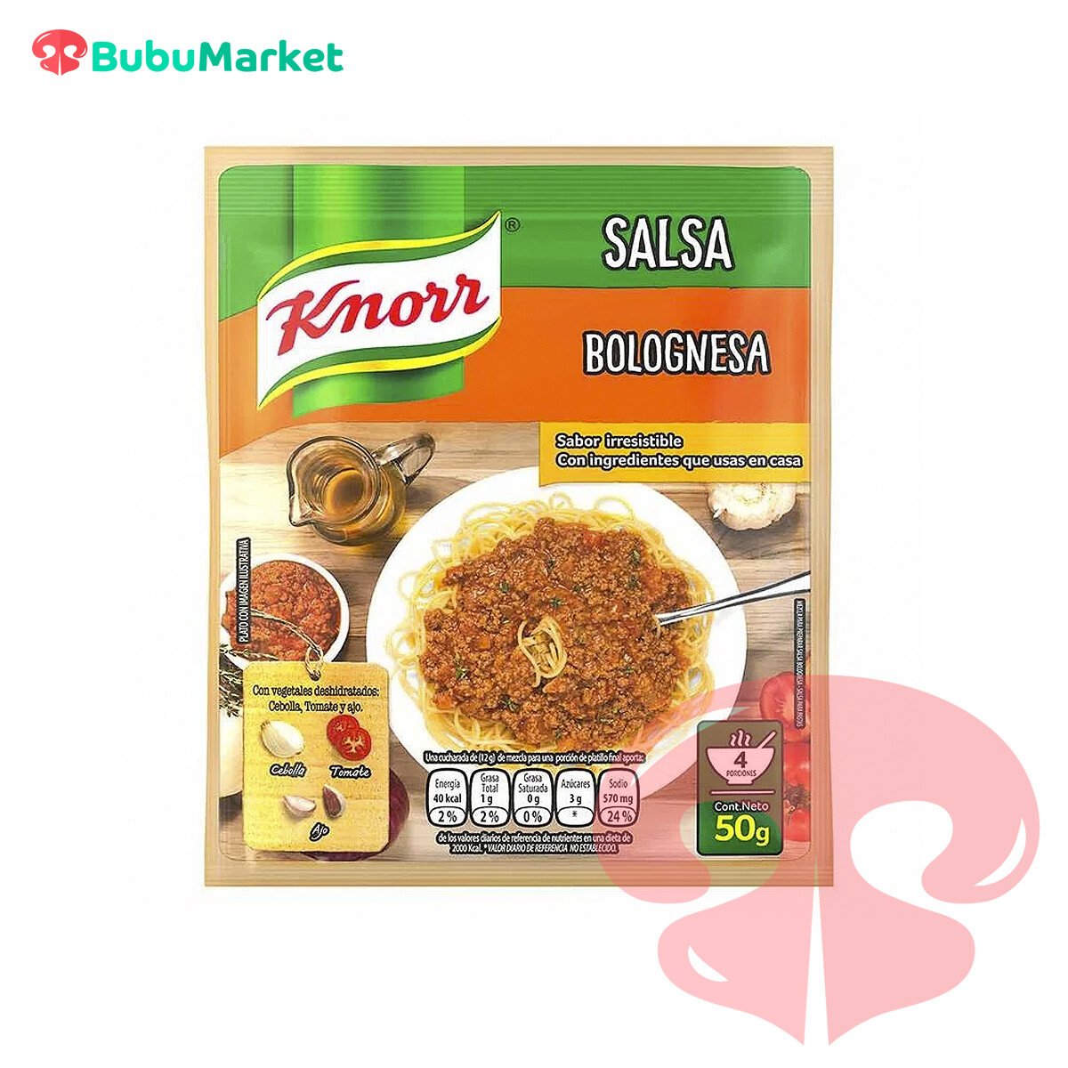 SALSA KNORR BOLOGNESA 50 GR. SALSA KNORR BOLOGNESA 50 GR.