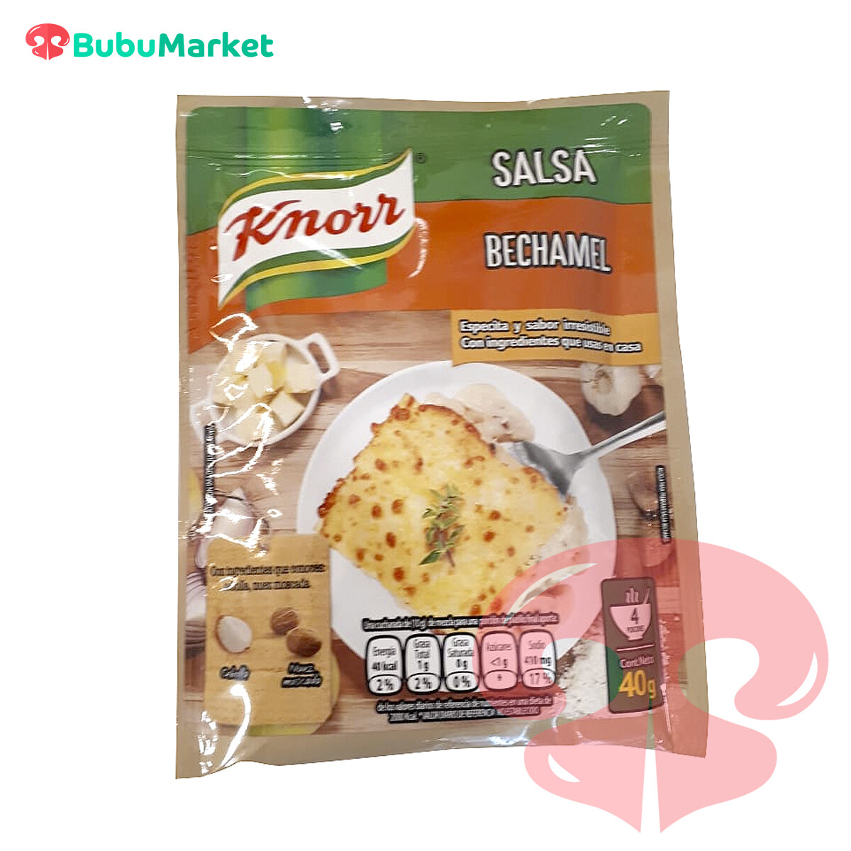 SALSA KNORR BECHAMEL 40 GR. SALSA KNORR BECHAMEL 40 GR.
