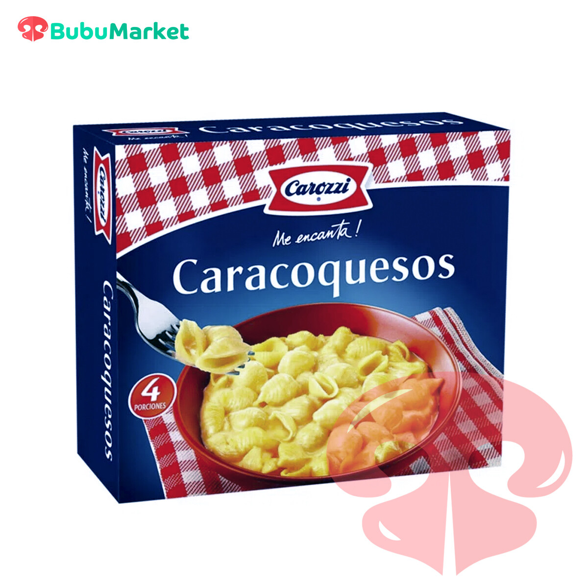 PASTA CARACOQUESOS CAROZZI CAJA 296 GR. PASTA CARACOQUESOS CAROZZI CAJA 296 GR.