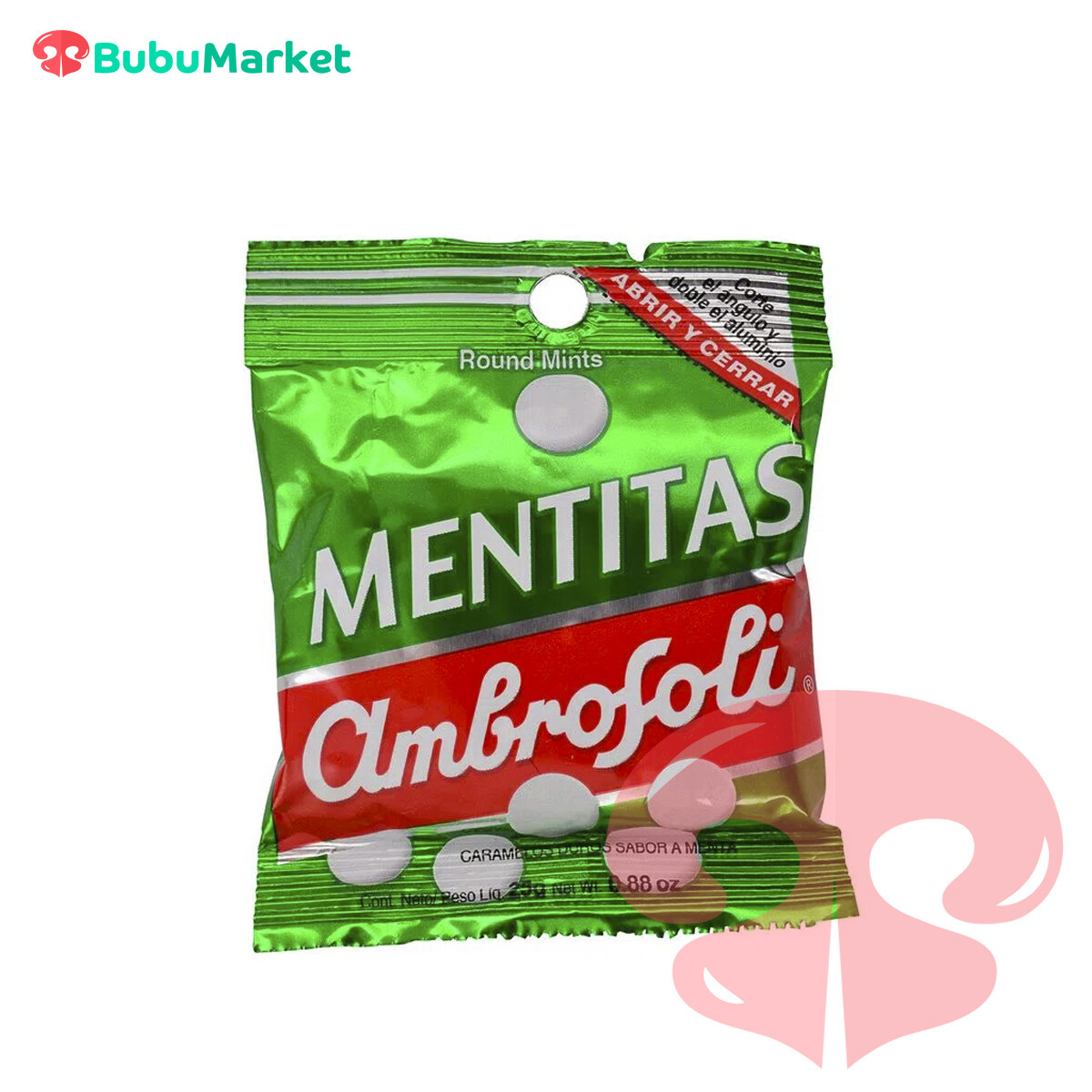 CARAMELO MENTITAS AMBROSOLI 21 GR. CARAMELO MENTITAS AMBROSOLI 21 GR.
