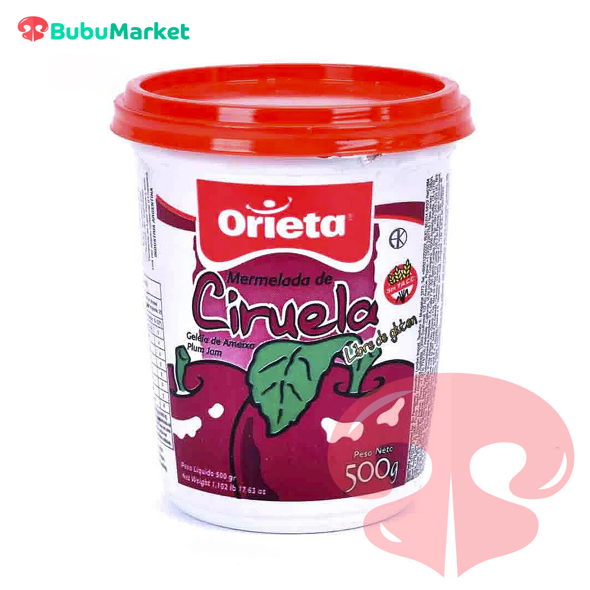 MERMELADA ORIETA DE CIRUELA 500 GR. MERMELADA ORIETA DE CIRUELA 500 GR.