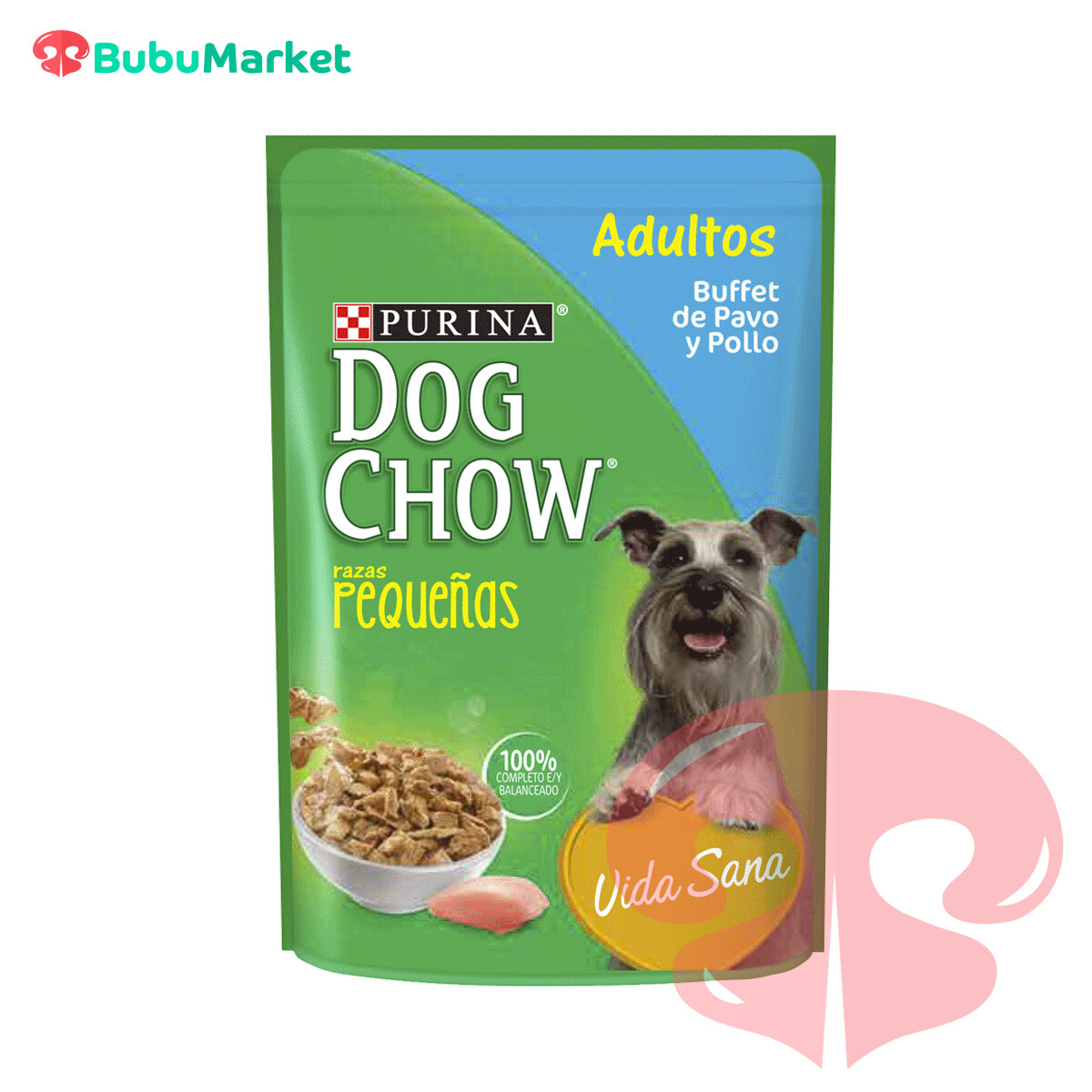 DOG CHOW ALIMENTO PARA ADULTOS RAZAS PEQUEÑAS PAVO Y POLLO 100 GR. DOG CHOW ALIMENTO PARA ADULTOS RAZAS PEQUEÑAS PAVO Y POLLO 100 GR.