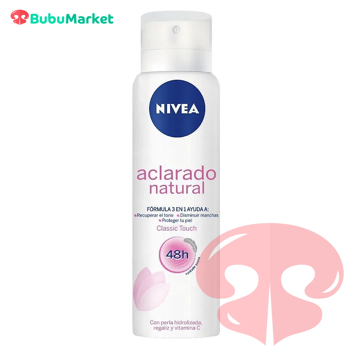 DESODORANTE SPRAY NIVEA ACLARADO NATURAL 3 EN 1 DE 150 ML. DESODORANTE SPRAY NIVEA ACLARADO NATURAL 3 EN 1 DE 150 ML.