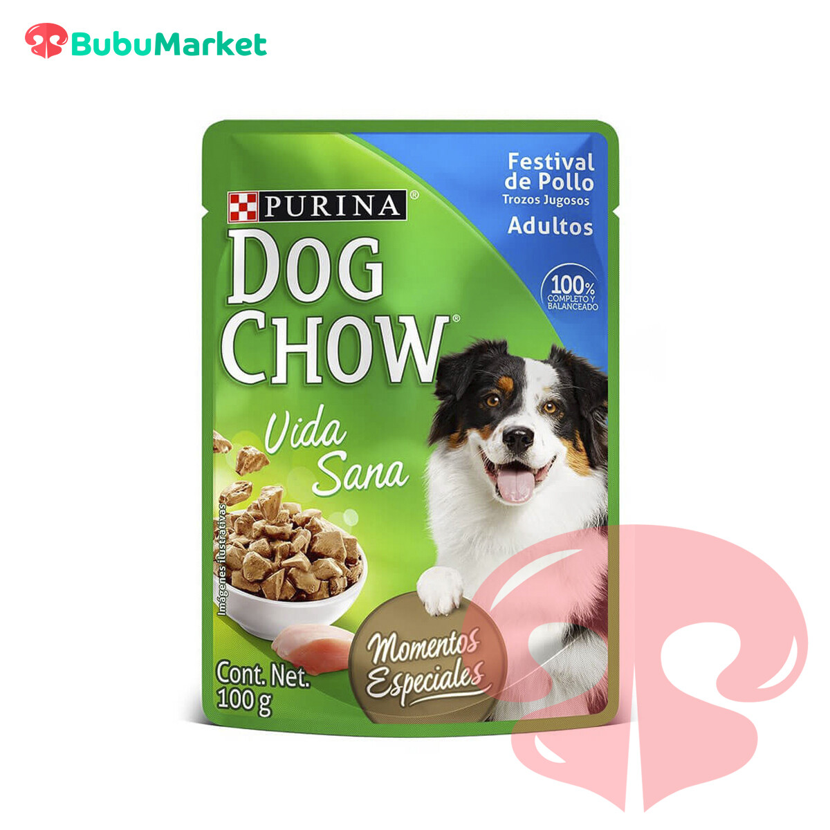 DOG CHOW ALIMENTO PARA ADULTOS FESTIVAL DE POLLO 100 GR. DOG CHOW ALIMENTO PARA ADULTOS FESTIVAL DE POLLO 100 GR.