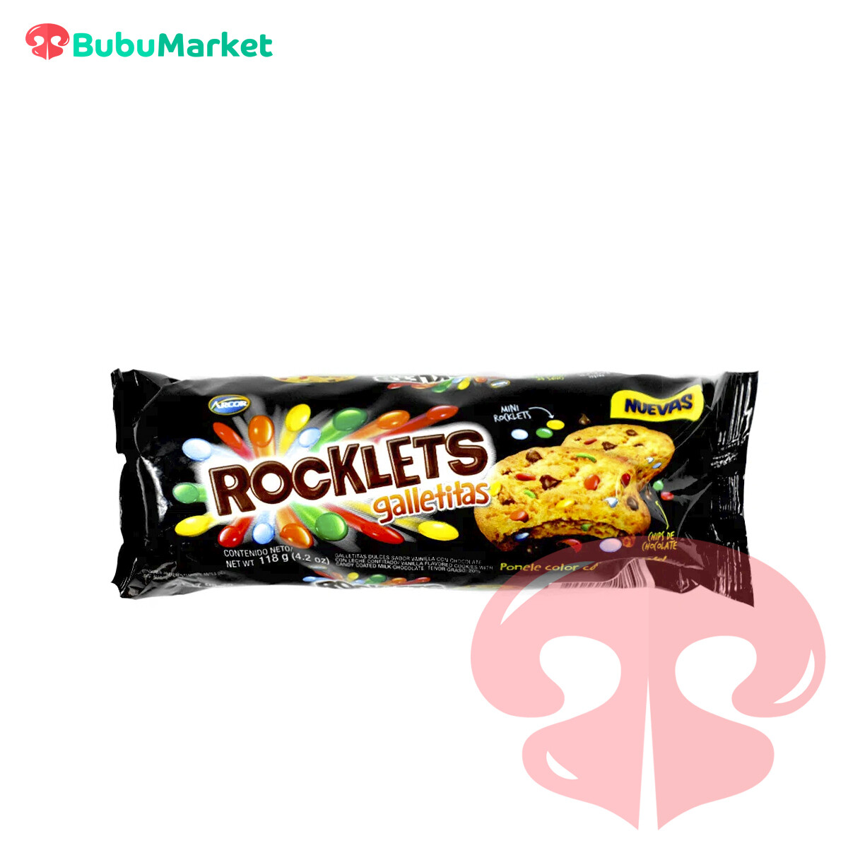GALLETITAS ROCKLETS ARCOR DE 118 GR. (CON GRAGEAS Y CHIPS DE CHOCOLATE) GALLETITAS ROCKLETS ARCOR DE 118 GR. (CON GRAGEAS Y CHIPS DE CHOCOLATE)