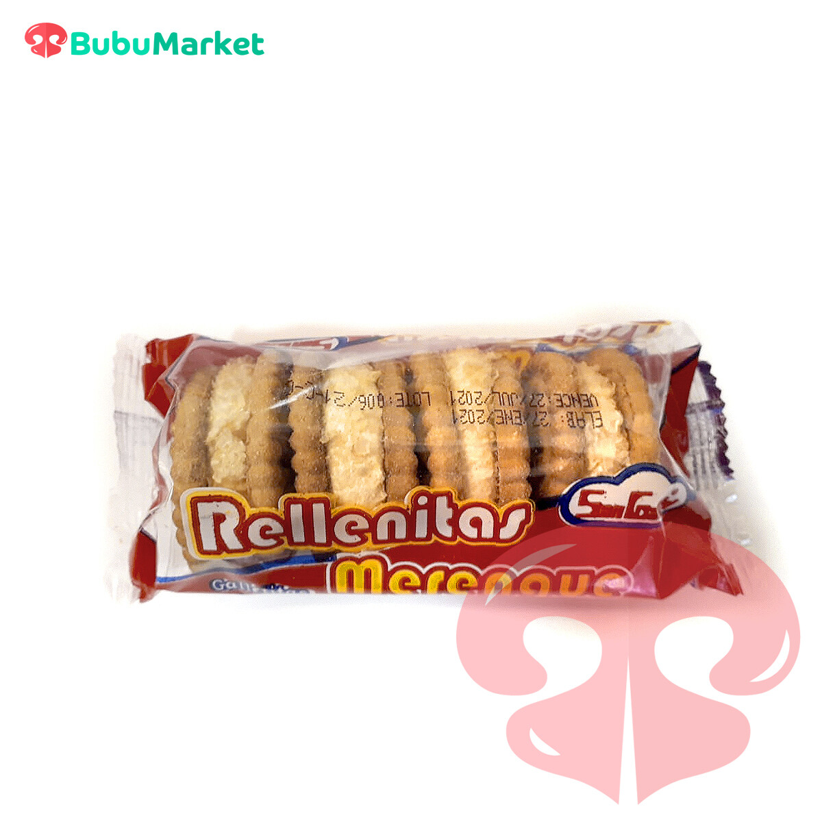 GALLETAS RELLENITAS MERENGUE 70 GR. GALLETAS RELLENITAS MERENGUE 70 GR.