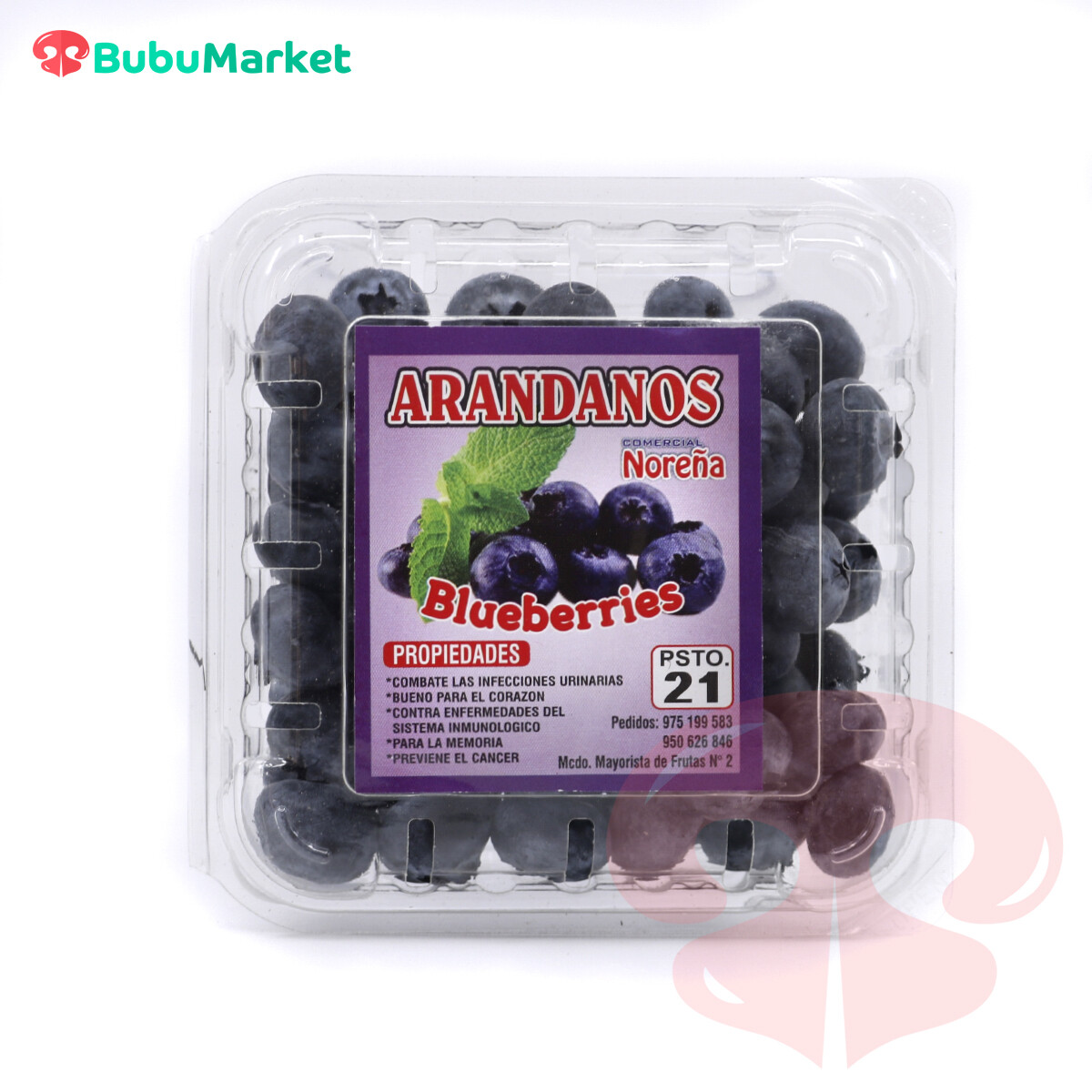 ARANDANOS EN BANDEJA PEQUEÑA ARANDANOS EN BANDEJA PEQUEÑA