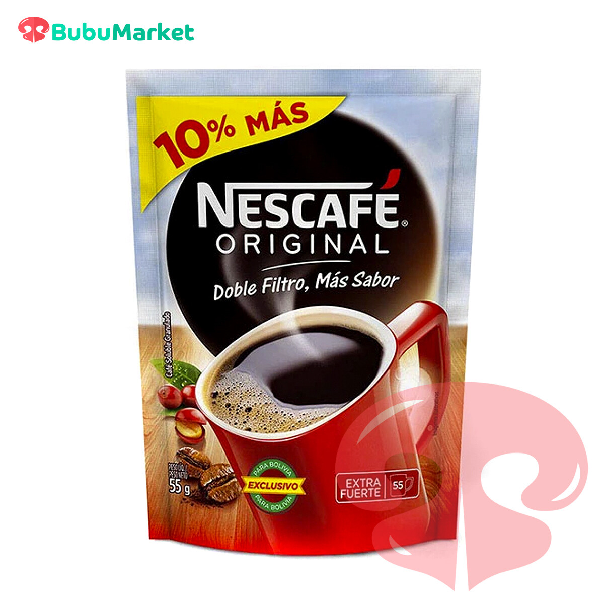 NESCAFE ORIGINAL SACHET DE 55 GR. NESCAFE ORIGINAL SACHET DE 55 GR.