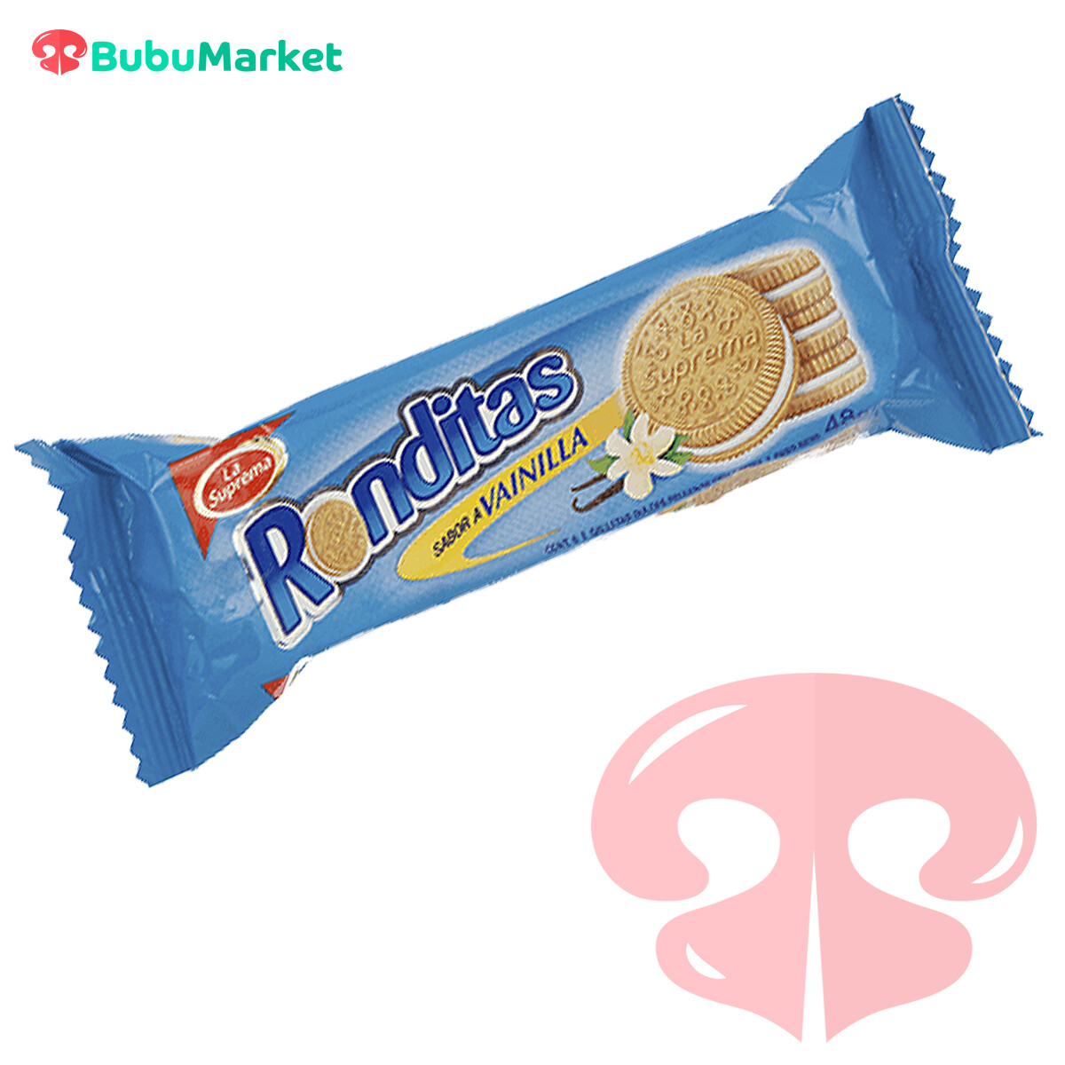GALLETAS RONDITAS VAINILLA LA SUPREMA 48 GR. X1 GALLETAS RONDITAS VAINILLA LA SUPREMA 48 GR. X1