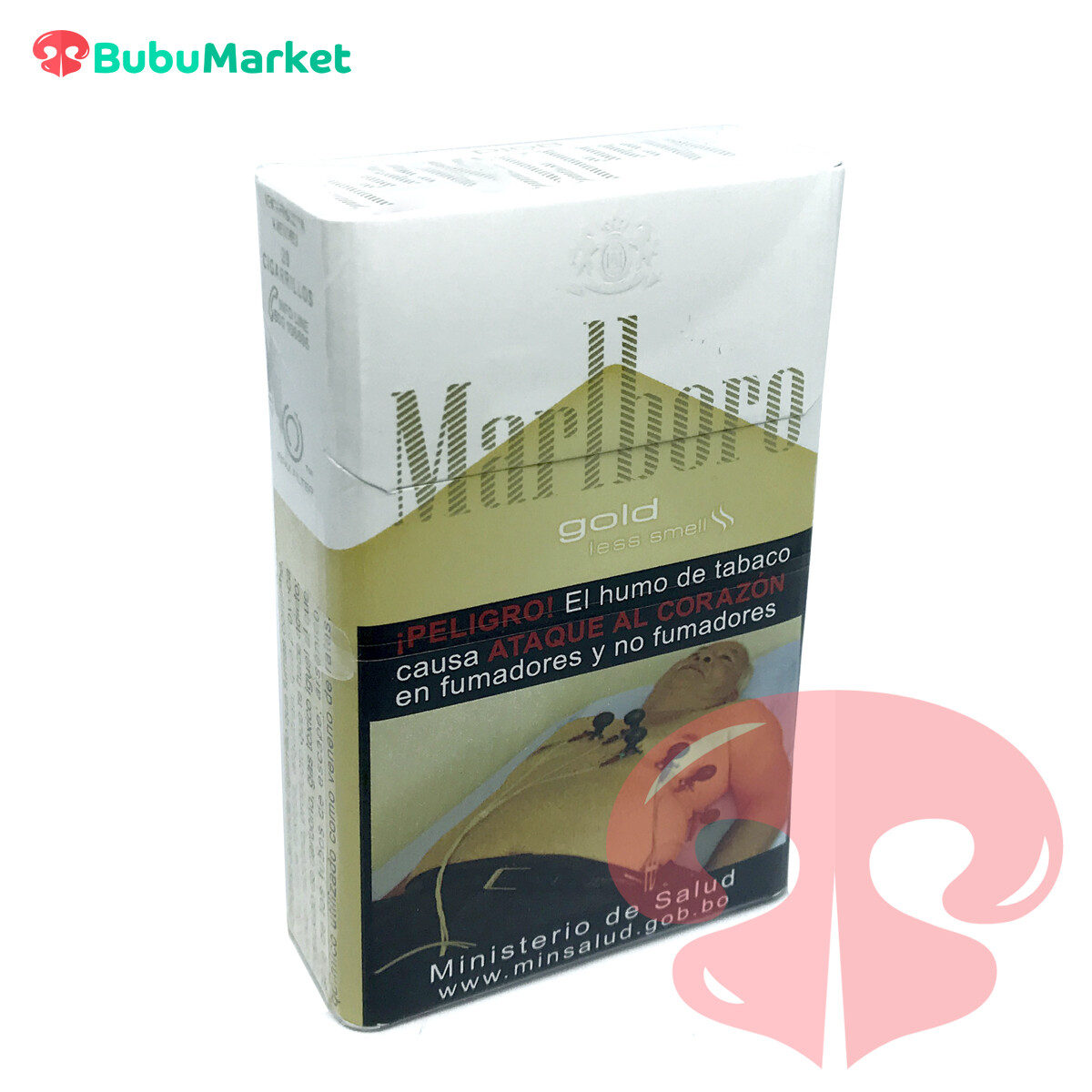 CIGARRILLOS MARLBORO GOLD CAJA DE 20 U. CIGARRILLOS MARLBORO GOLD CAJA DE 20 U.
