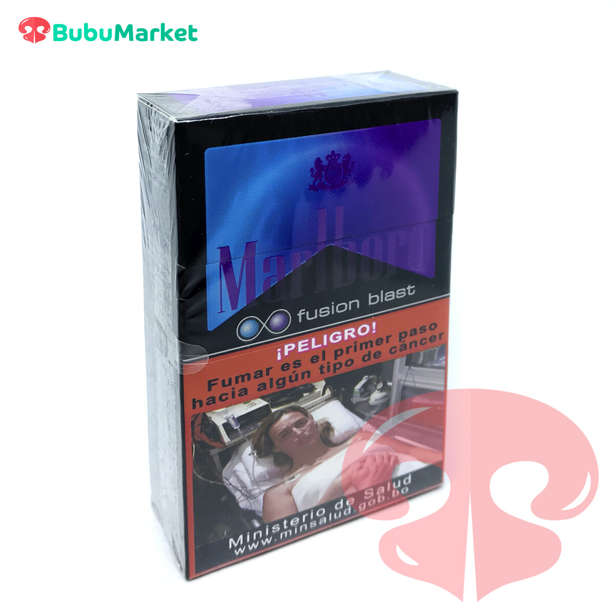 CIGARRILLOS MARLBORO FUSION BLAST DOUBLE CAJA DE 20 U. CIGARRILLOS MARLBORO FUSION BLAST DOUBLE CAJA DE 20 U.