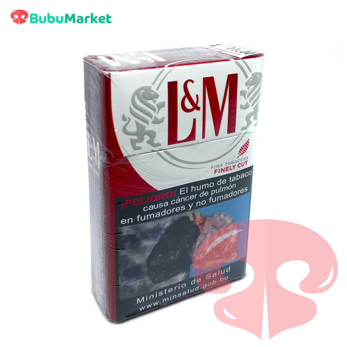 CIGARRILLOS L&M ROJO FINELY CUT CAJA DURA DE 20 U. CIGARRILLOS L&M ROJO FINELY CUT CAJA DURA DE 20 U.
