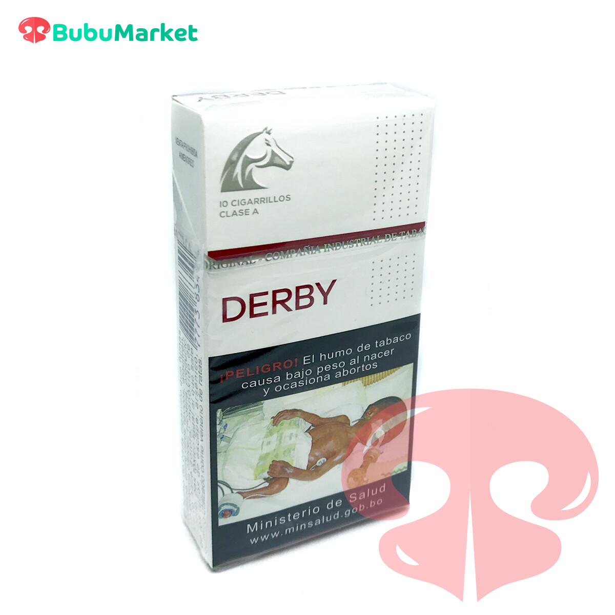 CIGARRILLOS DERBY ROJO CAJA DE 10 U. CIGARRILLOS DERBY ROJO CAJA DE 10 U.