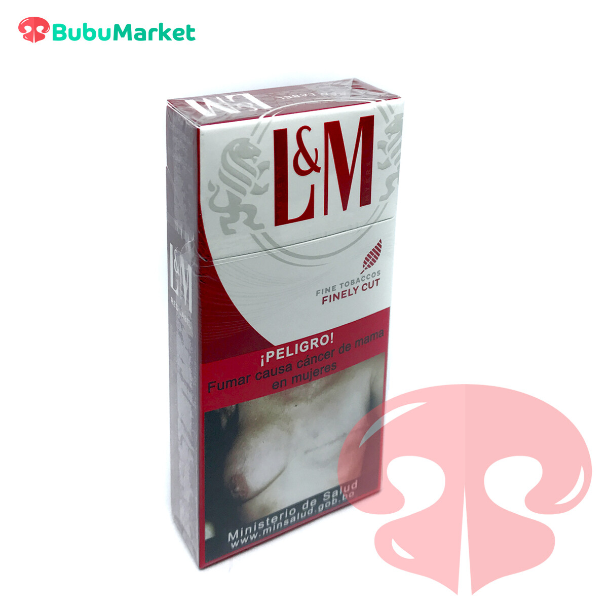CIGARRILLOS L&M ROJO FINELY CUT CAJA DURA DE 10 U. CIGARRILLOS L&M ROJO FINELY CUT CAJA DURA DE 10 U.