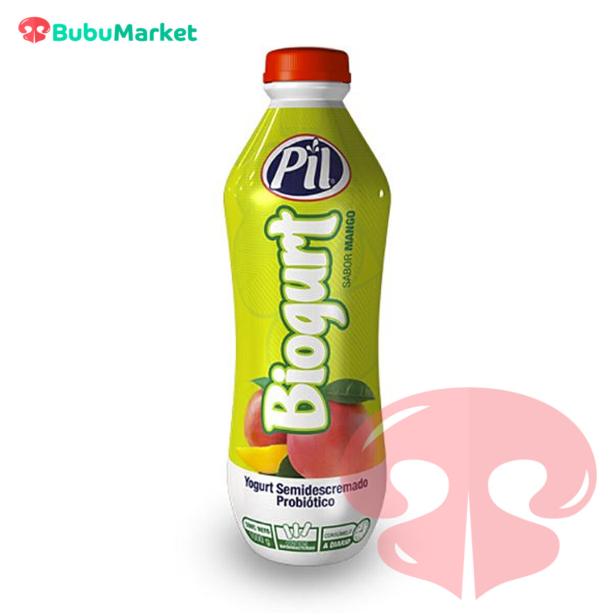 BIOGURT PIL SABOR MANGO 1 L. BIOGURT PIL SABOR MANGO 1 L.