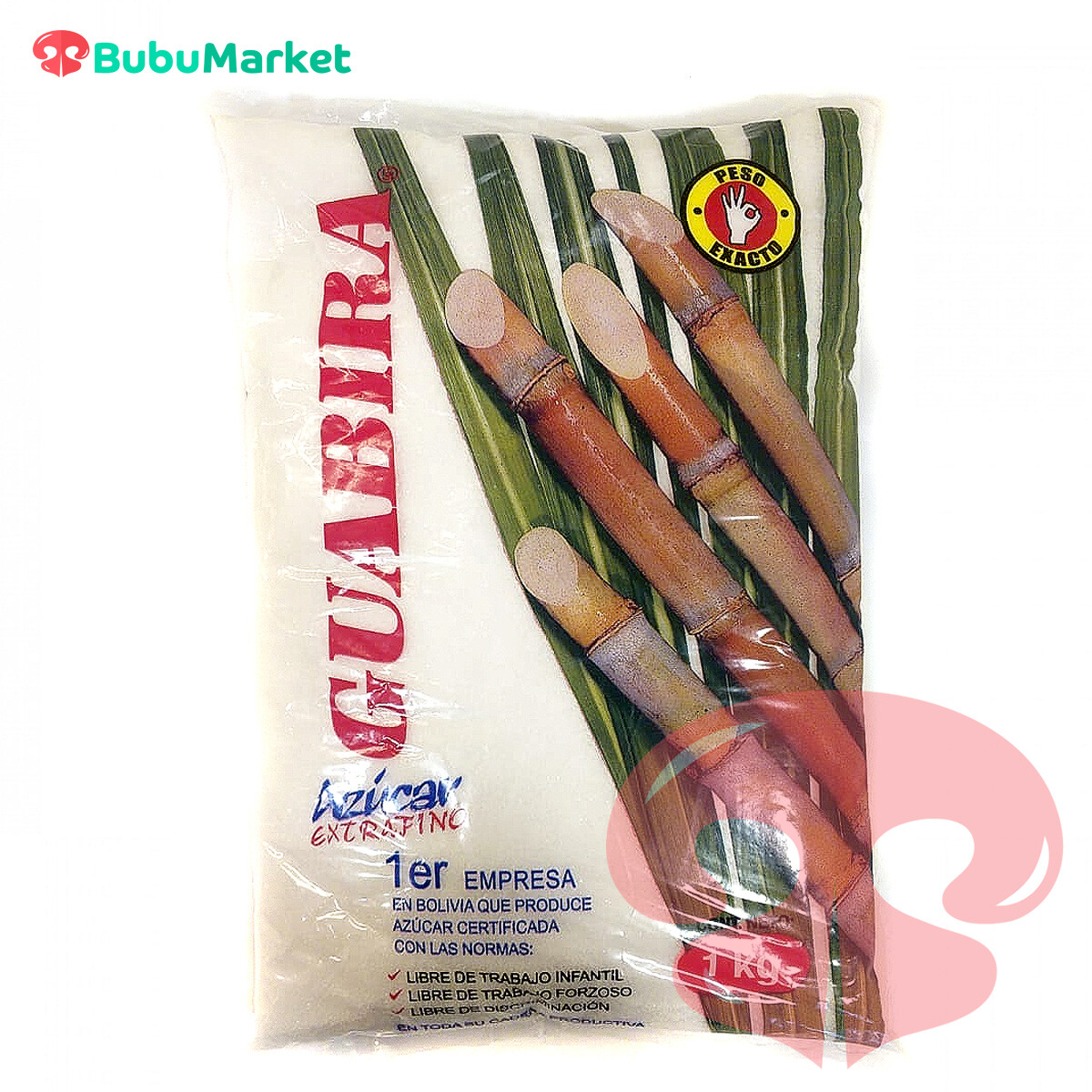 AZUCAR EXTRAFINO GUABIRA BOLSA DE 1 KILO AZUCAR EXTRAFINO GUABIRA BOLSA DE 1 KILO