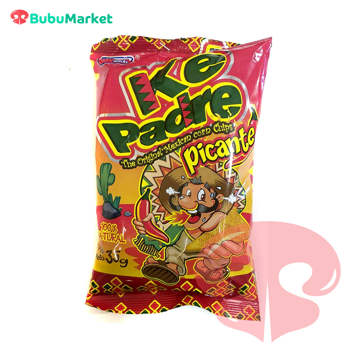 KE PADRE CHIPS PICANTES 35 GR. KE PADRE CHIPS PICANTES 35 GR.