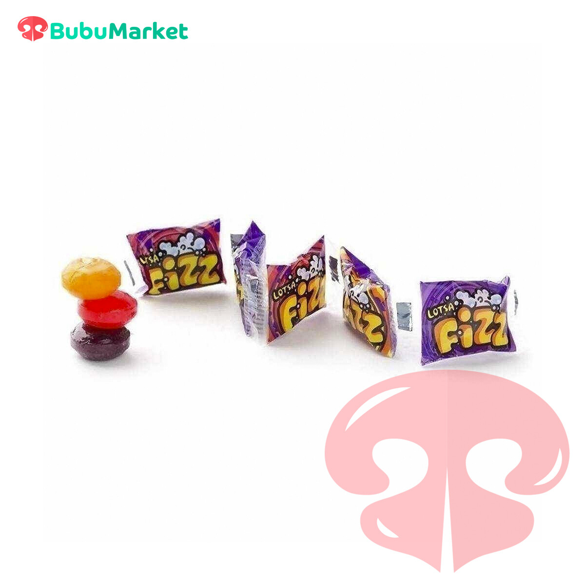 CARAMELOS DULCES FIZZ TIRA DE 5 U. CARAMELOS DULCES FIZZ TIRA DE 5 U.