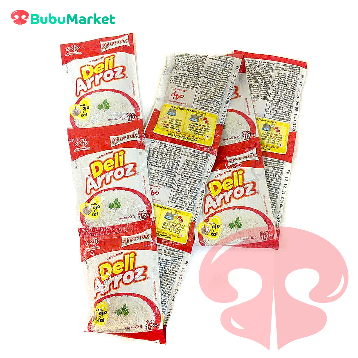 SAZONADOR DELI ARROZ 12 GR. TIRA DE 10 U. SAZONADOR DELI ARROZ 12 GR. TIRA DE 10 U.