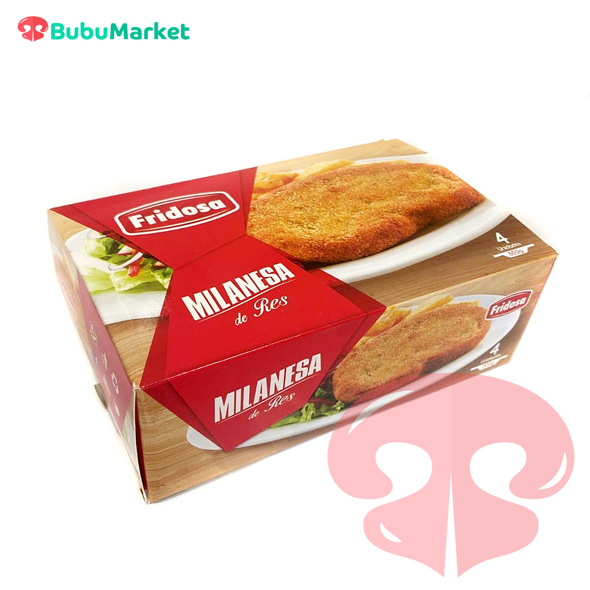 MILANESA DE RES FRIDOSA CAJA 500 GR. MILANESA DE RES FRIDOSA CAJA 500 GR.