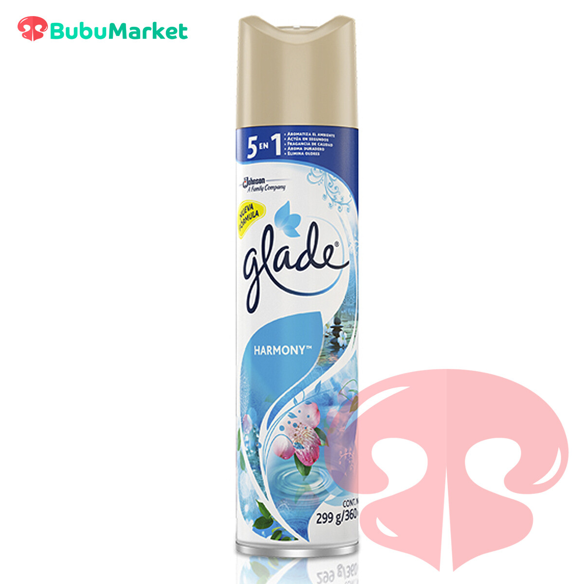 AMBIENTADOR GLADE HARMONY 360 CC. AMBIENTADOR GLADE HARMONY 360 CC.