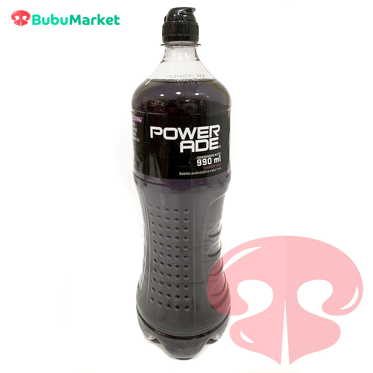 POWERADE UVA AZUL BOTELLA DE 990 ML. POWERADE UVA AZUL BOTELLA DE 990 ML.