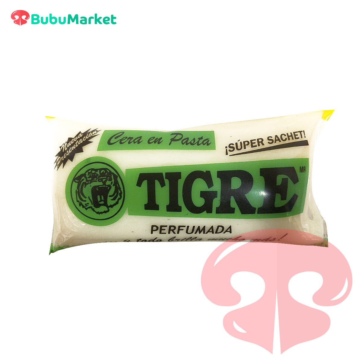 CERA EN SACHET TIGRE PERFUMADA BLANCA 500 CC. CERA EN SACHET TIGRE PERFUMADA BLANCA 500 CC.