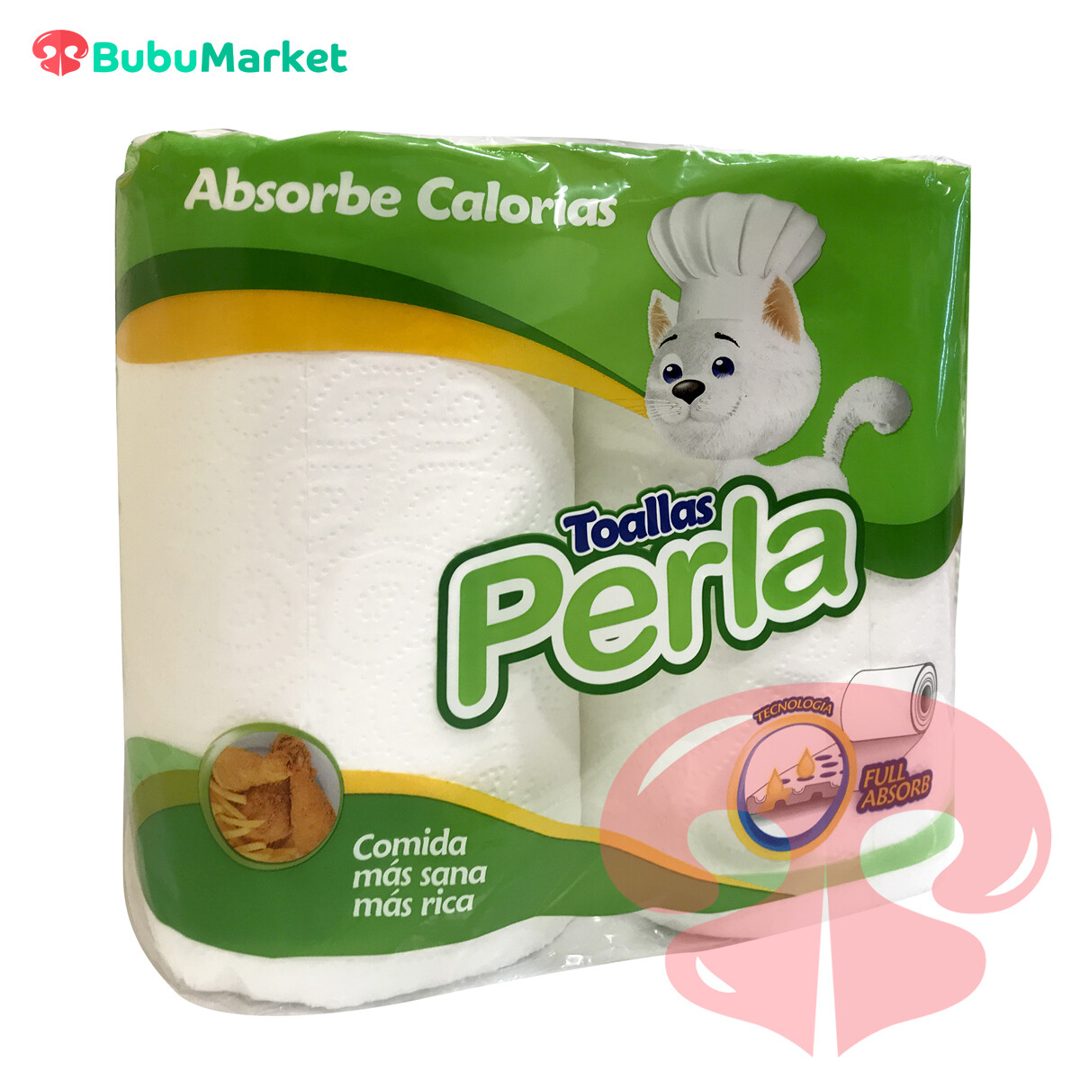 PAPEL TOALLA PERLA 2 ROLLOS PAPEL TOALLA PERLA 2 ROLLOS