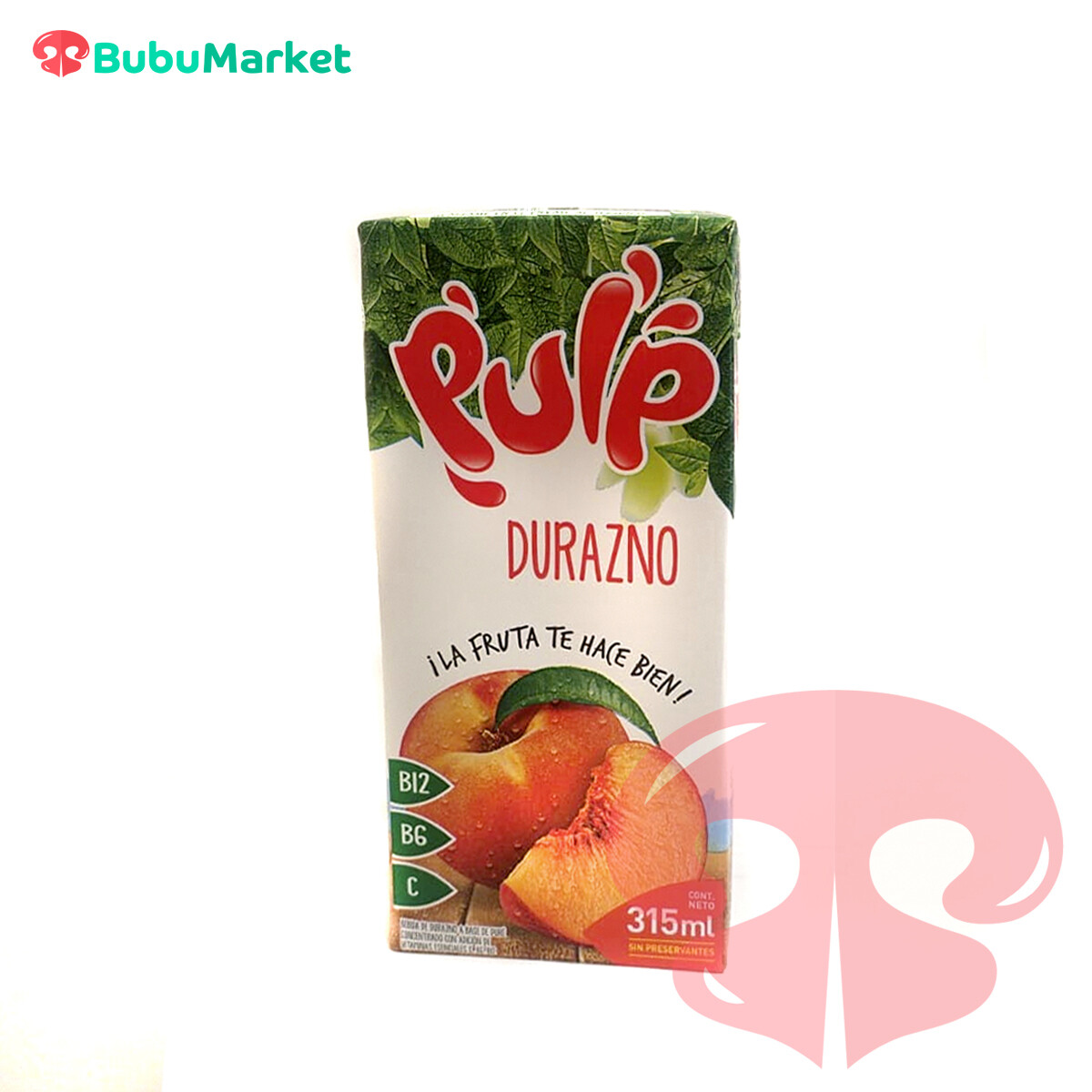 JUGO DE DURAZNO PULP 315 ML. JUGO DE DURAZNO PULP 315 ML.