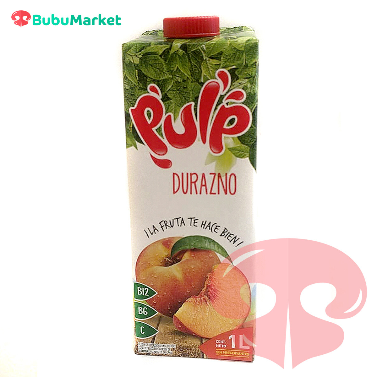 JUGO DE DURAZNO PULP 1 L. JUGO DE DURAZNO PULP 1 L.