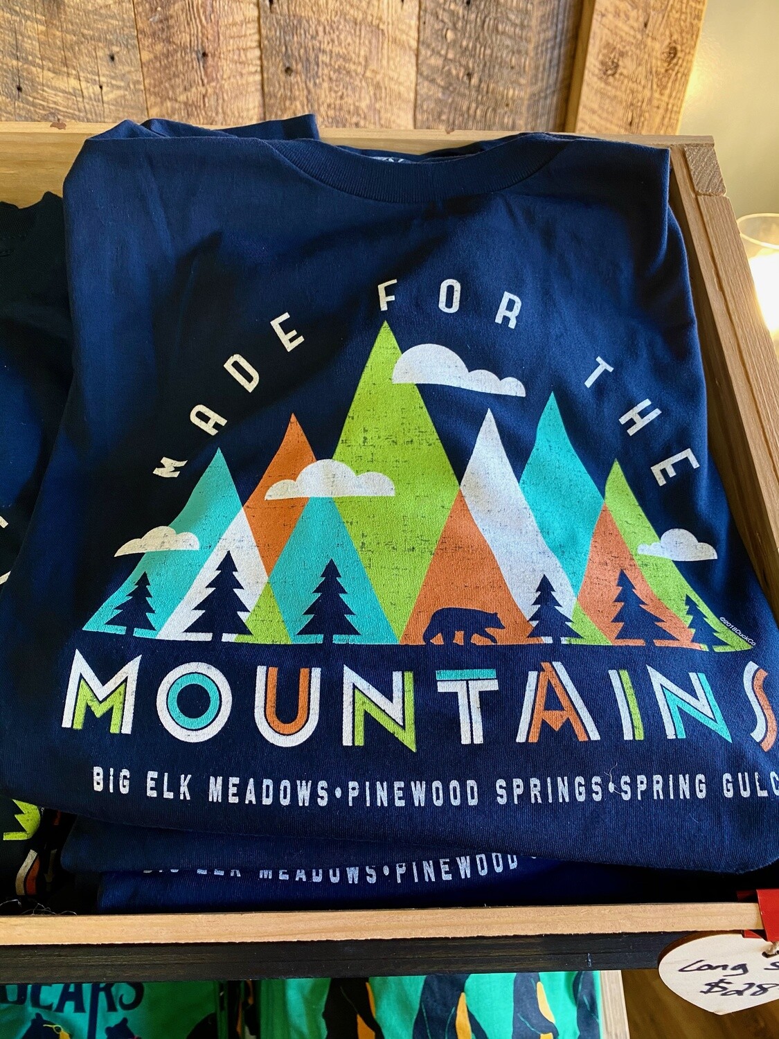 Made for the Mountains Long Sleeve (Deep Blue)