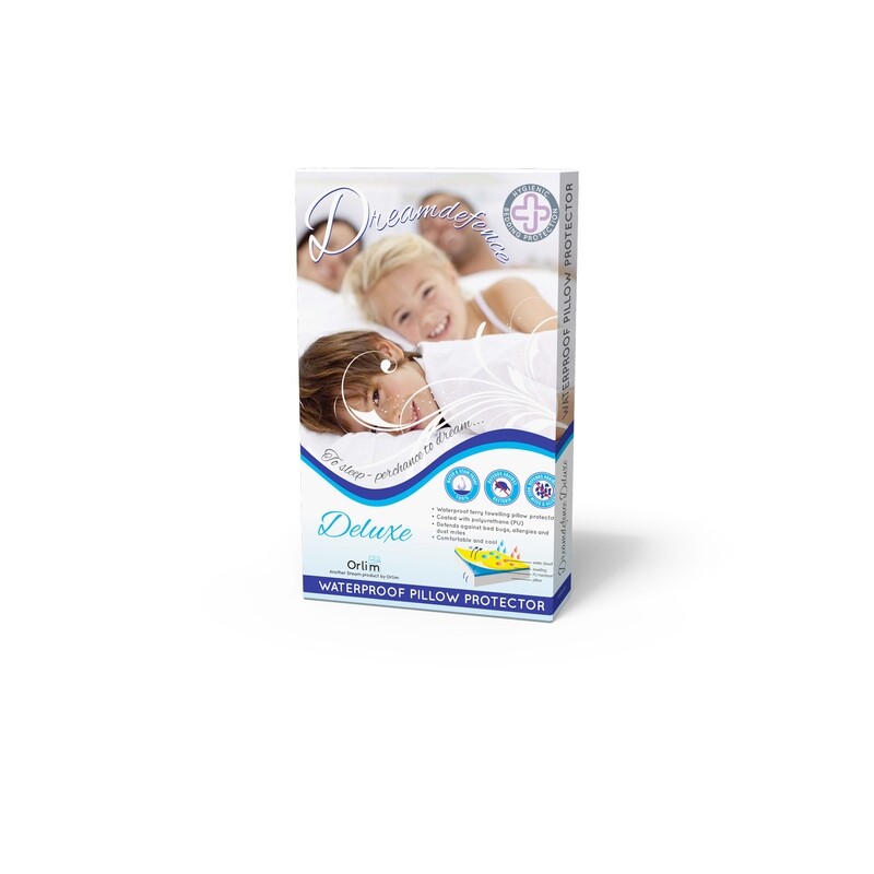 DreamDefence Deluxe Waterproof Towelling Pillow Protector