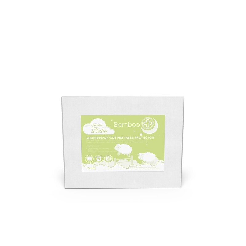 Snooze Baby BAMBOO BLEND Waterproof Cot Mattress Protector
