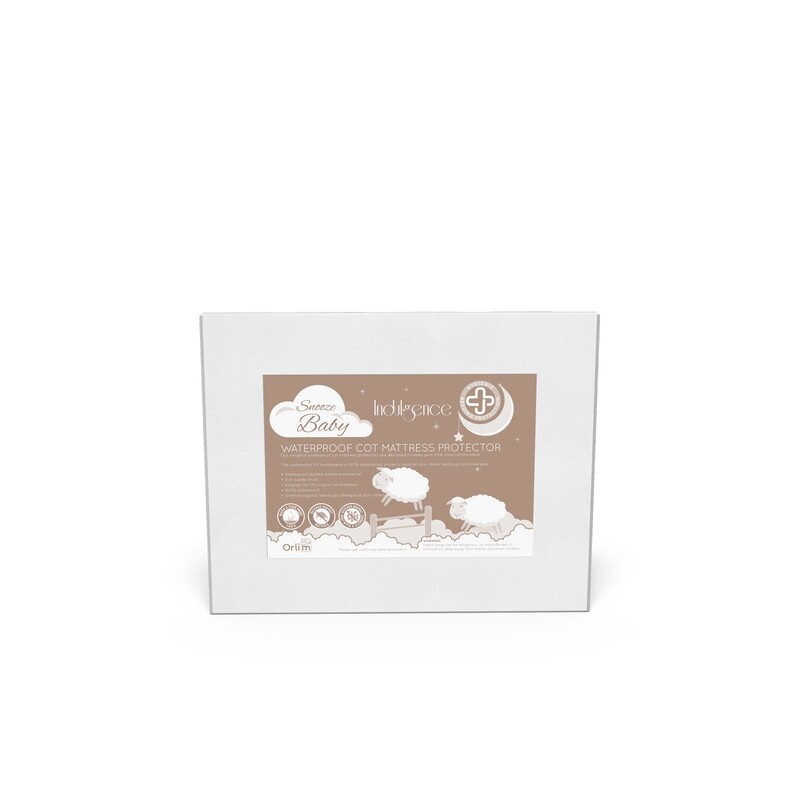 Snooze Baby INDULGENCE Waterproof Cot Mattress Protector