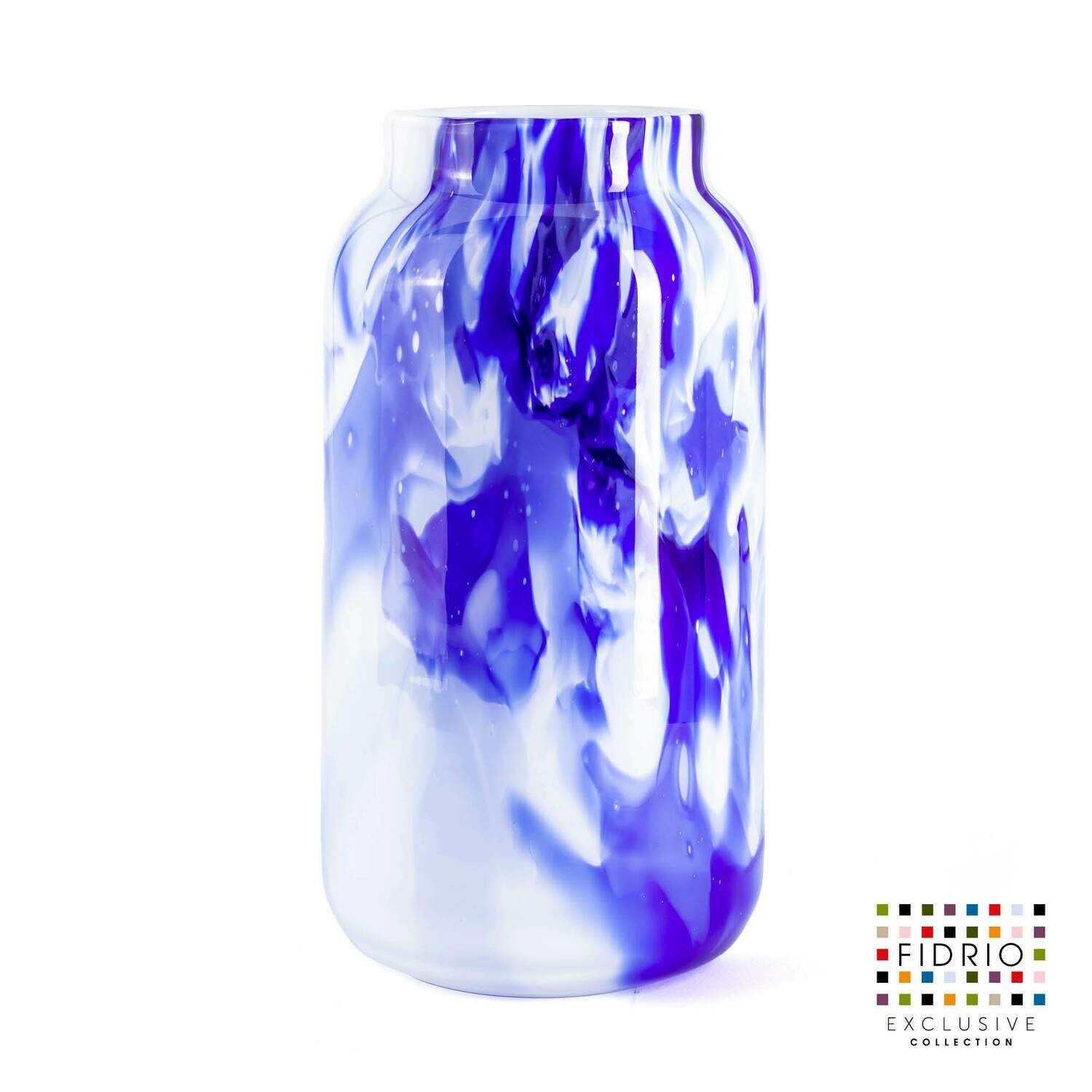Fidrio Bloom Vase Delfts Blue XXL