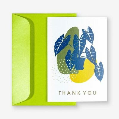 Home Quartier Klappkarte - Thank you blue-green Home Quartier Klappkarte - Thank you blue-green