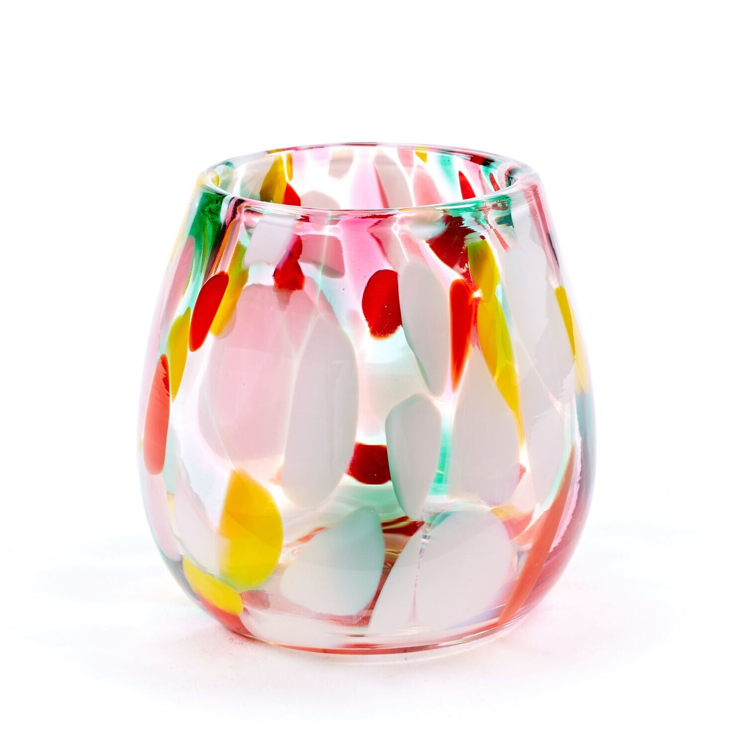 Fidrio Vase Fiore Mixed Dots XS