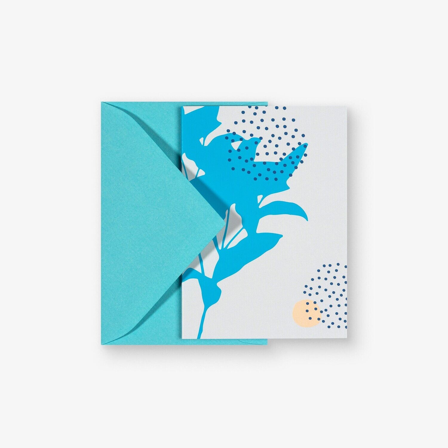 Home Quartier MINI Klappkarte - Blue Summer